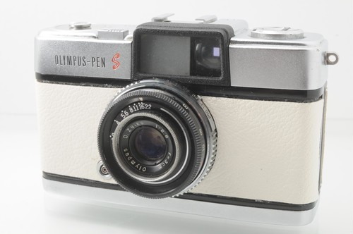 【中古　保証付 送料無料】OLYMPUS PEN-S初期 フィルムカメラ/olympus pen/中古 フィルムカメラ/olympus フィルムカメラ/初心者/送料無料