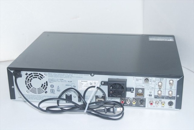 シャープHDD/DVD/VHS一体型レコーダー AQUOS「BD-HDV22」 www