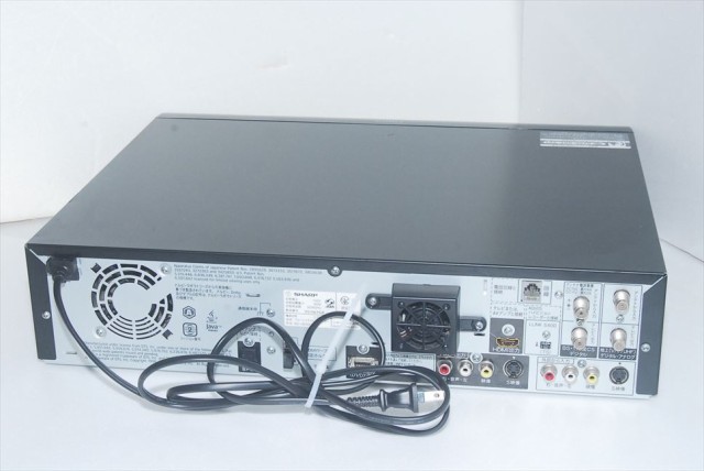 【動作品】SHARP AQUOS VHS対応ブルーレイ BD-HDV22