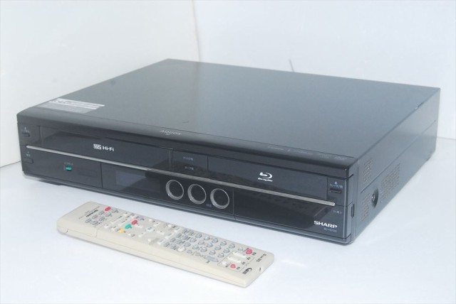 vhs dvd 一体型 ブルレイレコーダー SHARP シャープ AQUOS BD-HDV22 DVD BD HDD 250GB