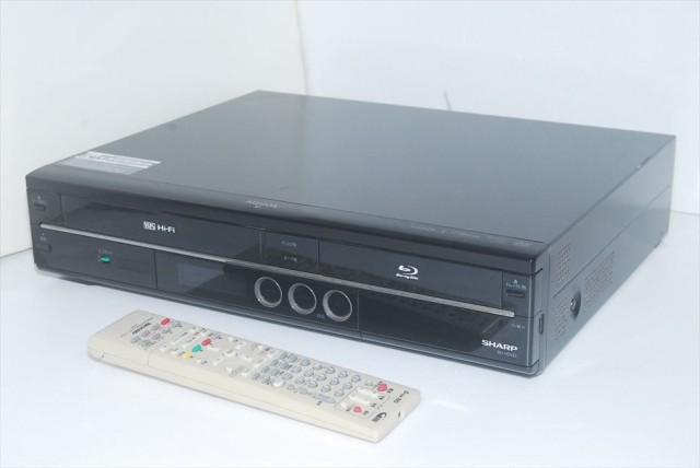 SHARP AQUOS VHS/BD/DVD/HDD対応デッキ BD-HDV22-