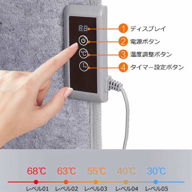 送料無料！パネルヒーター 足元 こたつ 正規品 電気足温器 4面放熱 遠