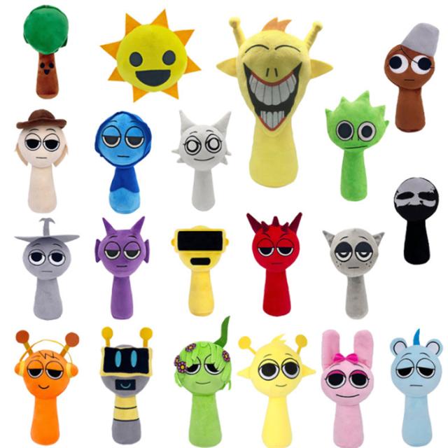 送料無料 sprunki incredibox スプランキー ぬいぐるみ 子供 15
