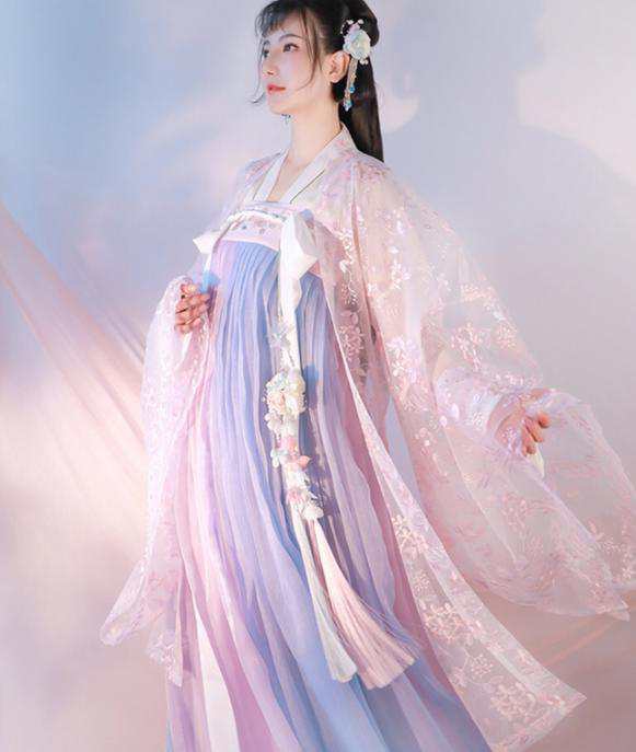 中国漢服「湘語」2点セット　コスプレ