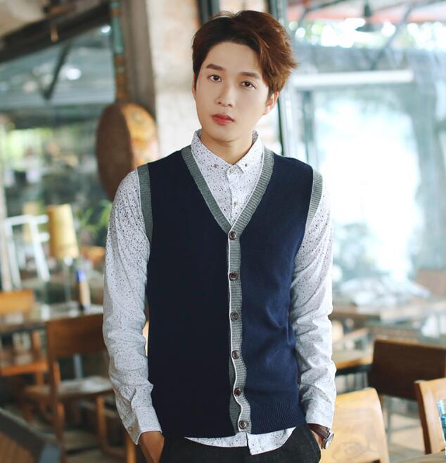 ニットベスト メンズ チョッキ 前開き ベスト ノースリーブカーディガン ベスト 春秋冬ベスト 着回し お洒落 大きいサイズベスト二枚送料の通販はau Pay マーケット Grandir