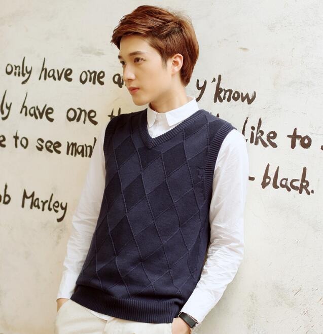 メンズ ニットベスト 春秋冬 男性用ベスト キルティング ベスト ノースリーブニットセーター Vネック チョッキ トップス 二枚送料無料の通販はau Pay マーケット Grandir