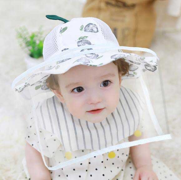 2枚送料無料子供コロナ対策帽子 ハット フェイスシールド 2way 取り外し可能サンバイザー 日焼けよけ 保護フェイスマスク 赤ちゃん防護の通販はau Pay マーケット Grandir