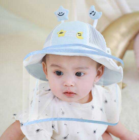 2枚送料無料子供コロナ対策帽子 ハット フェイスシールド 2way 取り外し可能サンバイザー 日焼けよけ 保護フェイスマスク 赤ちゃん防護の通販はau Pay マーケット Grandir