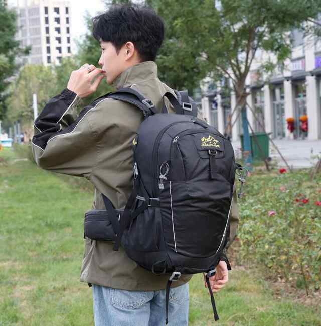 【三太郎の日】バックパック リュックサック 大容量 防災 登山 旅行 登山用リュック 軽量 撥水 男女兼用 アウトドア リュックの通販は