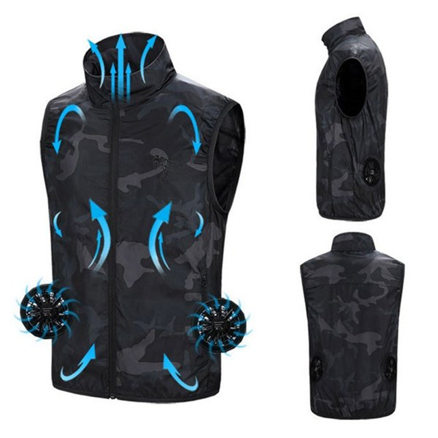 空調服 冷却服 ベスト バッテリー付属しておりません 熱中症対策 Uvカット 春夏用 アウトドア 薄手 Usb給電 Upf 50 日焼け止め服 低騒音 の通販はau Pay マーケット Sakura Store