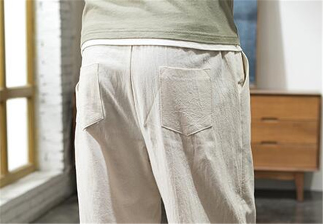 サルエルパンツ メンズ ワイドパンツ ゆったり 薄手 通気 綿麻 ハロンパンツ サルエルパンツ メンズ ワイドパンツ ゆったり 薄手 通気 綿麻