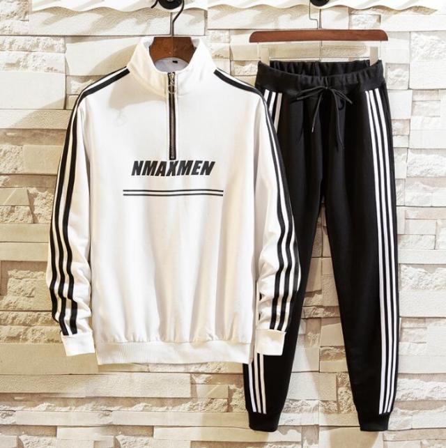 セットアップパーカー メンズパーカー 二点セット スウェット フーディ パンツ ストライプ トレーナー ウインドブレーカー スタンドカラの通販はau Pay マーケット Sakura Store