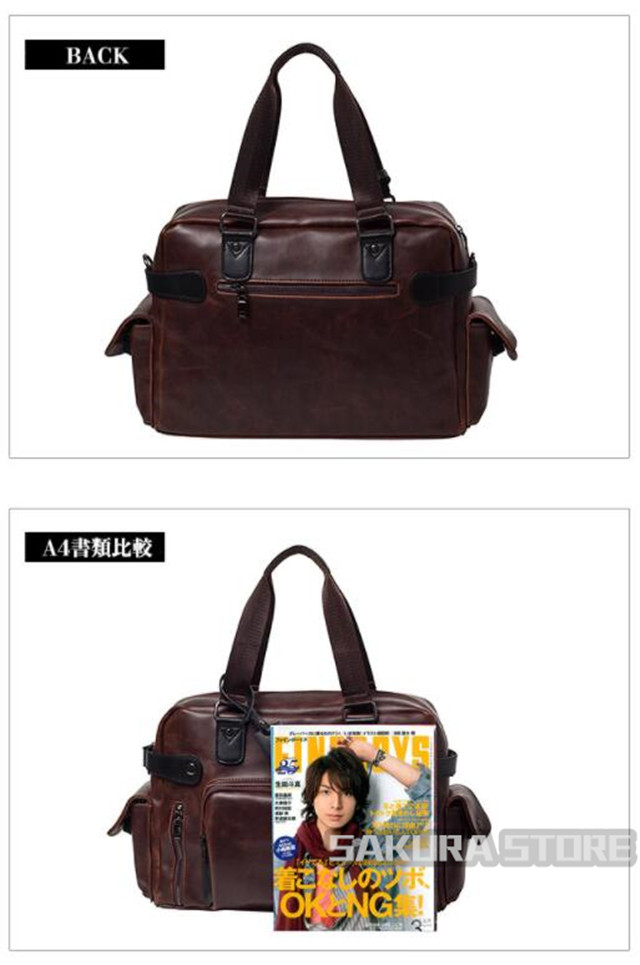 トートバッグ ボストンバッグ メンズ ビジネスバッグ 復古風 上質厚手