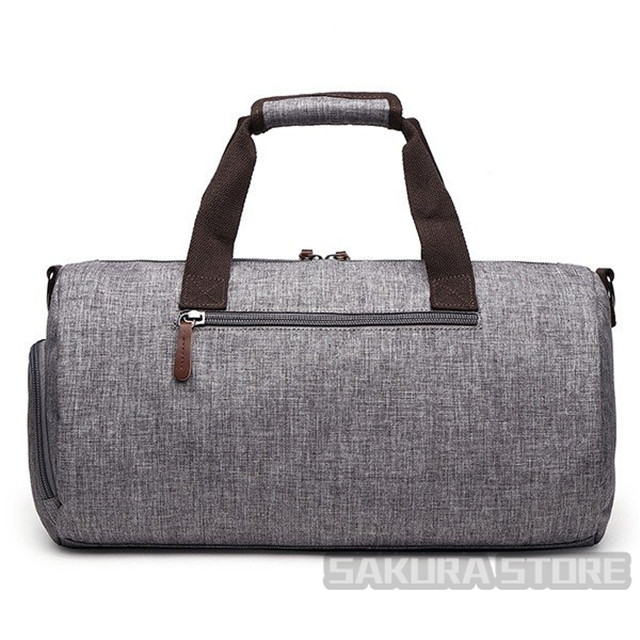 ボストンバッグ 上質防水ポリエステル メンズ レディース 男女兼用 トートバッグ 出張 旅行鞄 修学旅行 PC収納 A4書類鞄 3泊 6色選の通販は