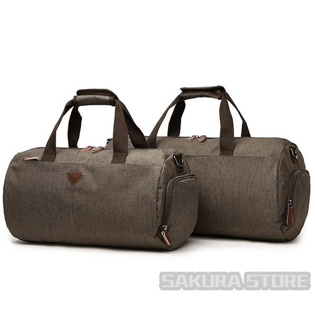 ボストンバッグ 上質防水ポリエステル メンズ レディース 男女兼用 トートバッグ 出張 旅行鞄 修学旅行 PC収納 A4書類鞄 3泊 6色選の通販は