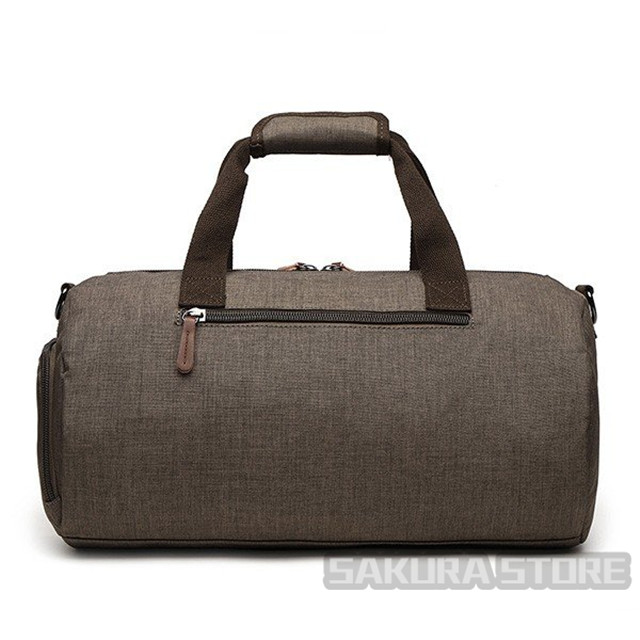 ボストンバッグ 上質防水ポリエステル メンズ レディース 男女兼用 トートバッグ 出張 旅行鞄 修学旅行 PC収納 A4書類鞄 3泊 6色選の通販は