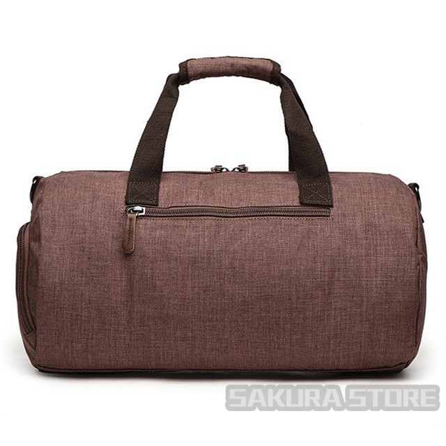 ボストンバッグ 上質防水ポリエステル メンズ レディース 男女兼用 トートバッグ 出張 旅行鞄 修学旅行 PC収納 A4書類鞄 3泊 6色選の通販は