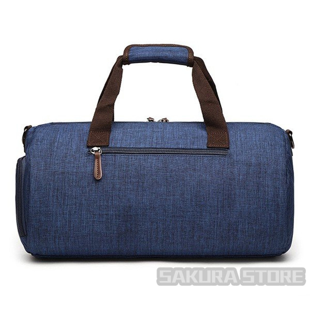 ボストンバッグ 上質防水ポリエステル メンズ レディース 男女兼用 トートバッグ 出張 旅行鞄 修学旅行 PC収納 A4書類鞄 3泊 6色選の通販は