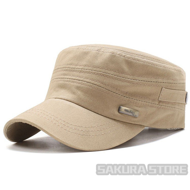 ワークキャップ メンズ キャップ ミリタリーキャップ 帽子 春 夏