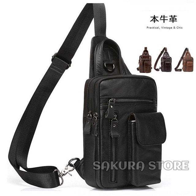ボディバック ウエストバッグ ショルダーバッグ ワンショルダー メンズ 本革 厳選牛革 レザー 革 レザーバッグ 斜め掛け 肩掛け 小物入れ 手ぶらバッグ 父の日