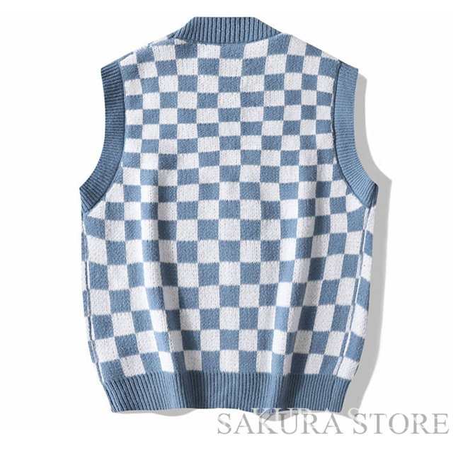 BURBERRY バーバリー ノースリーブニットベスト ノバチェック M