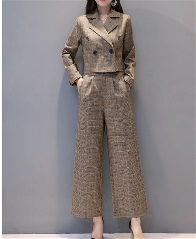 セットアップ レディース パンツスーツ 2点セット ストライプ アンサンブル テーラードジャケット ワイドパンツ カジュアルスーツ Ol風 の通販はau Pay マーケット Sakura Store