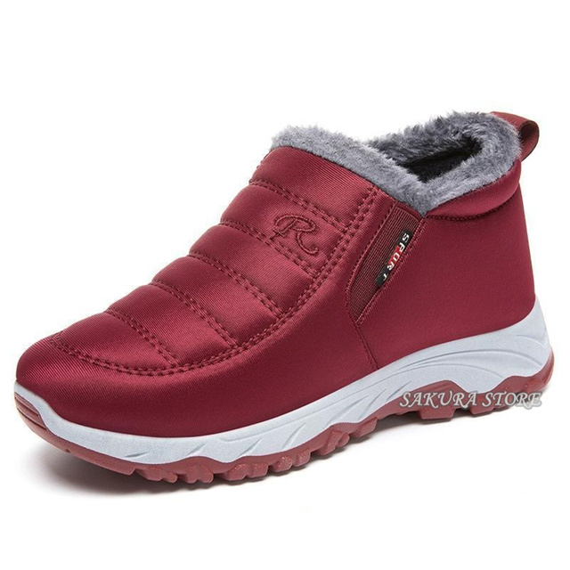 スノーシューズ スノーブーツ メンズ レディース ムートンブーツ 防水