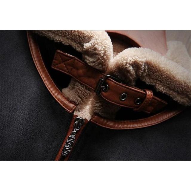 送料無料☆ムートンコート メンズ ライダース 大人気 コート ブルゾン