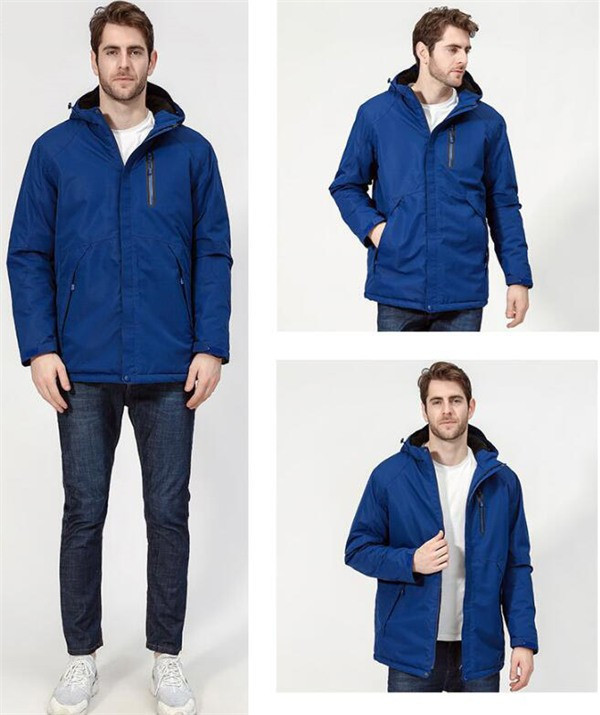 ヒートジャケット 電熱 マウンテンパーカー ウインドブレーカー登山服