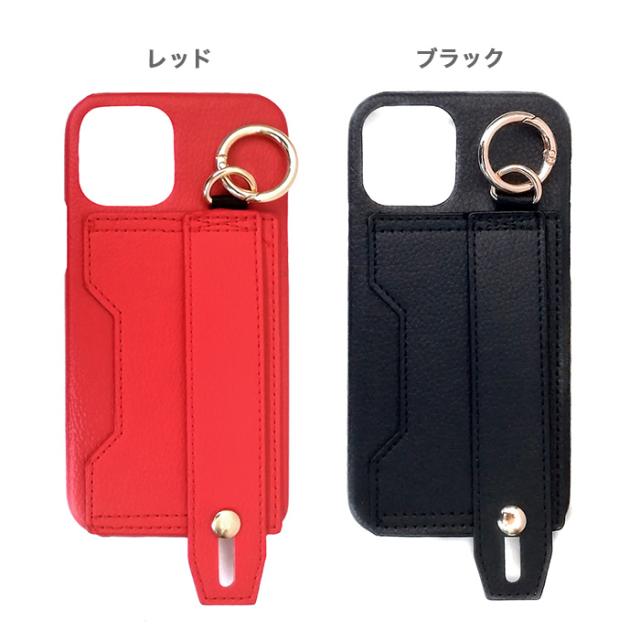 Iphone12 Pro リング付き ケース バンド ベルト付き Iphone12 Iphone12promax カード入れ 背面 スマホケース 落下防止 Dリング カラナビの通販はau Pay マーケット Niuniushop