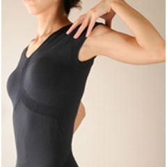 姿勢矯正 美骨アンダーシャツ　レディース 【フットマーク】【送料無料】【姿勢矯正】