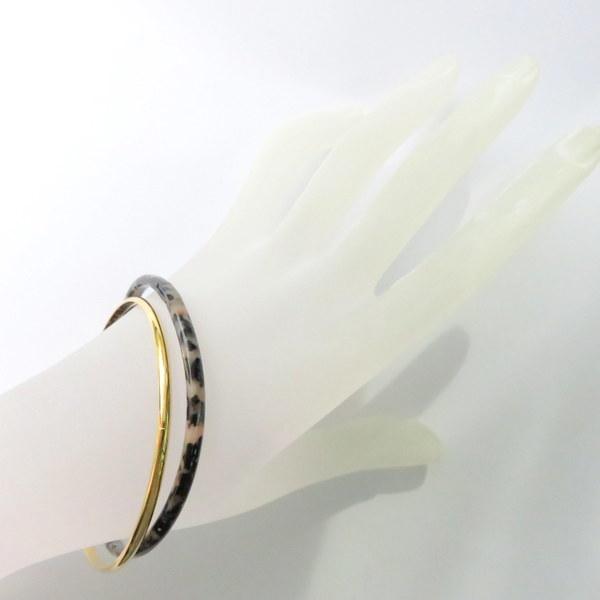 ゴールド 石風柄 アセチ 樹脂 日本製 手作り バングル ブレスレット2本 メタル レディース アクセサリー クール 大人可愛い プレゼントの通販はau Pay マーケット アクセサリーkirakira Me