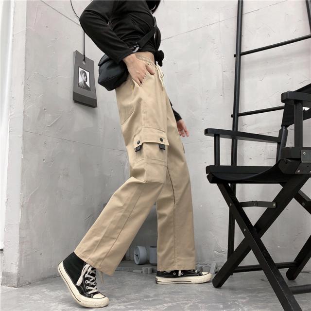 パンツ レディース カーゴパンツ テーパードパンツ ウエストゴム マジックテープ裾 サイドポケットの通販はau Pay マーケット フジモトショップ