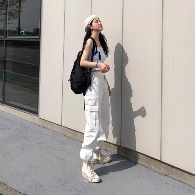 新作 ヒップホップ 運動パンツ レディース 原宿風 ズボン ダンスウェア Hiphop ステージ 公演服 ゆったり ストリートの通販はau Pay マーケット フジモトショップ