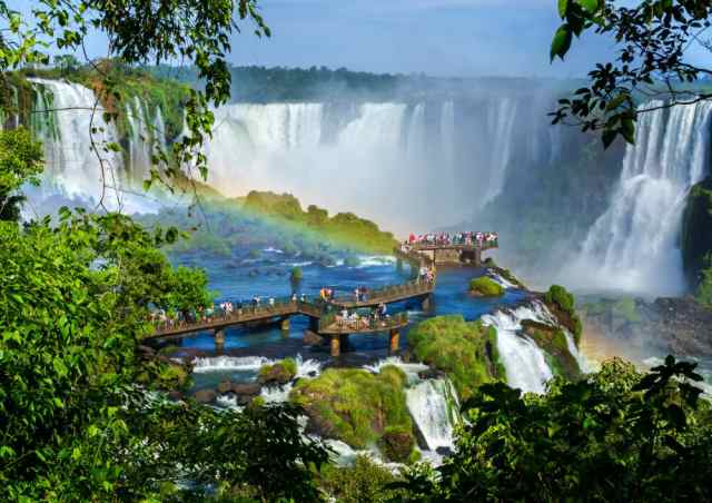 絵画風 壁紙ポスター 世界最大の滝 イグアスの滝 アルゼンチン ブラジル 世界遺産 Wtf 031a1 A1版 0mm 585mm Au Pay マーケット