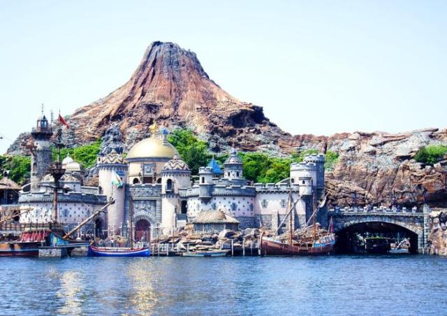 絵画風 壁紙ポスター ディズニーシーの景色 ディズニーリゾート Dns 005a1 A1版 0mm 585mm の通販はau Pay マーケット レアルインターショップ Au Pay マーケット店