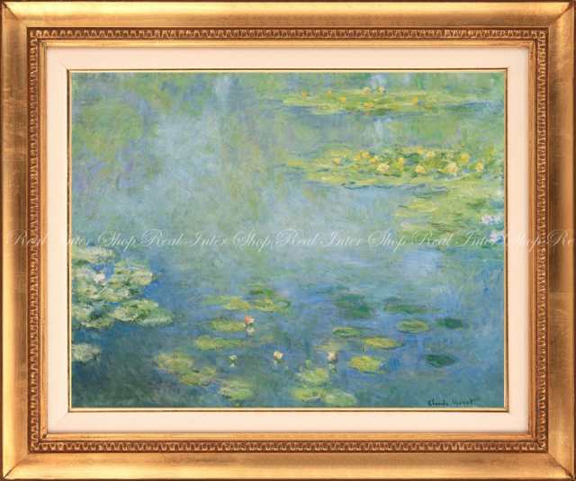 絵画風 壁紙ポスター クロード モネ 睡蓮 1906年 Water Lilies 大原美術館 額縁印刷 K Mon 013sgh1 709mm 594mm の通販はau Pay マーケット レアルインターショップ Au Pay マーケット店