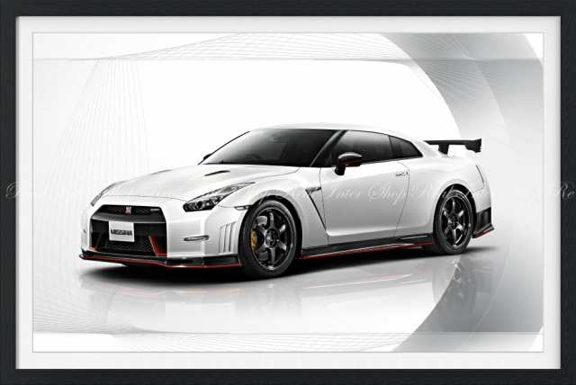 絵画風 壁紙ポスター 日産 Gt R R35 Nismo 15年 白 ニスモ ニッサン 額縁印刷 R35n 001sgf2 603mm 402mm の通販はau Pay マーケット レアルインターショップ Au Pay マーケット店