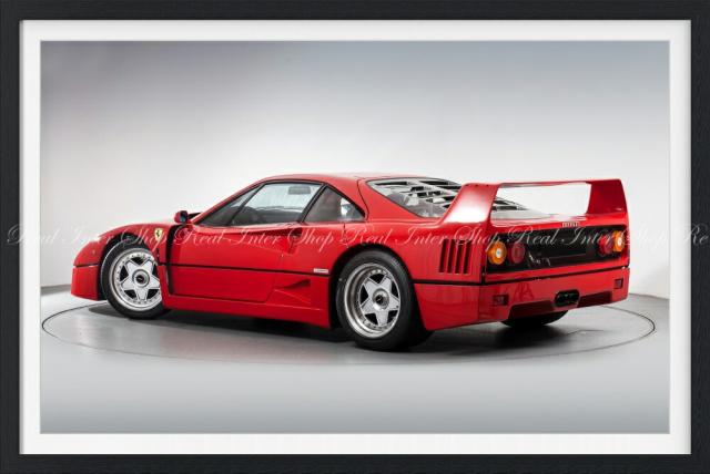 絵画風 壁紙ポスター フェラーリ F40 Lm 1990年 ピニンファリーナ スーパーカー 額縁印刷 Ff40 007sgf1 874mm 585mm の通販はau Pay マーケット レアルインターショップ Au Pay マーケット店