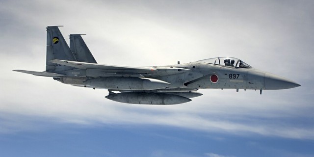 絵画風 壁紙ポスター 航空自衛隊 戦闘機 F 15j イーグル Jasdf 空自