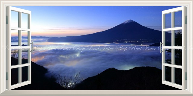 絵画風 壁紙ポスター 地球の撮り方 輝く雲海 新道峠からの富士山 星空 夜景 パノラマ 日本の絶景 窓仕様 C Zjp 039ms1 1152mmの通販はau Pay マーケット レアルインターショップ Au Pay マーケット店