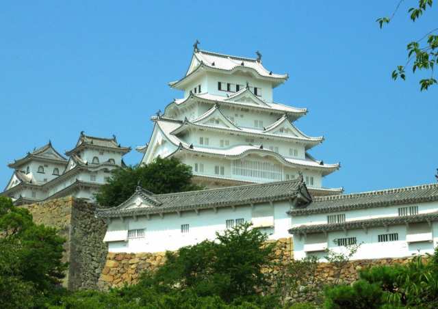 絵画風 壁紙ポスター 姫路城 白鷺城 日本の名城 世界遺産 キャラクロ
