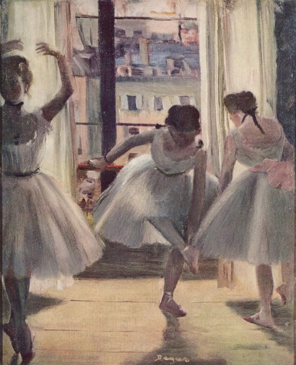 絵画風 壁紙ポスター エドガー ドガ 三人の踊り子 1873年 プライベートコレクション K Dgs 008s2 480mm 594mm の通販はau Pay マーケット レアルインターショップ Au Pay マーケット店