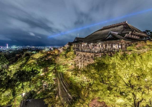 絵画風 壁紙ポスター 清水寺 きよみず 舞台 音羽山 世界遺産 キャラクロ Kmd 003a2 版 594mm 4mm の通販はau Pay マーケット レアルインターショップ Au Pay マーケット店