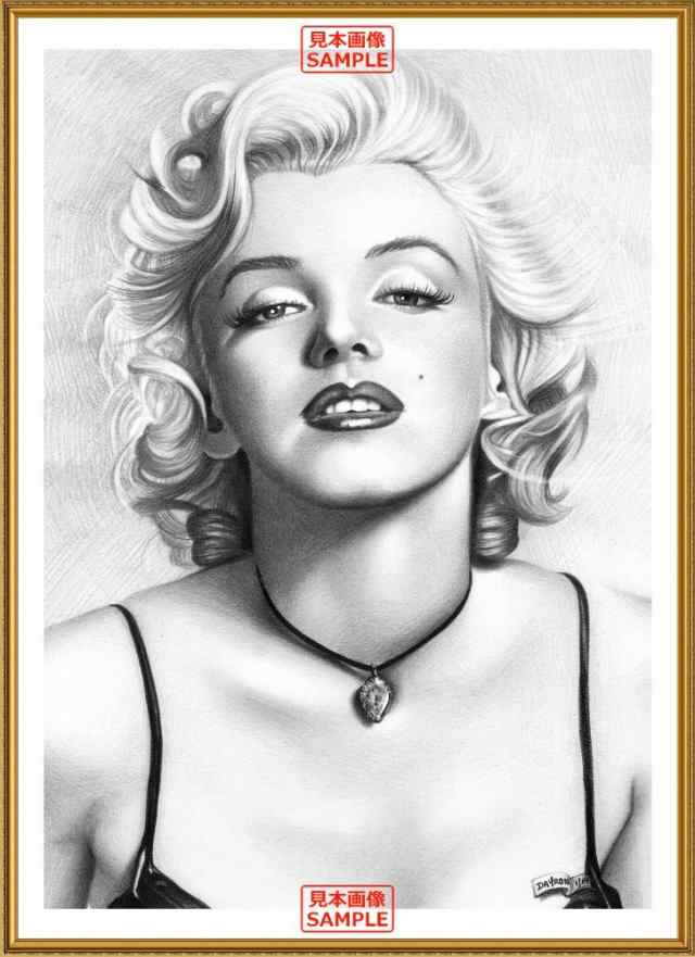 絵画風 壁紙ポスター マリリン モンロー Marilyn Monroe額縁印刷キャラクロ Mam 001sge1 585mm 805mm の通販はau Pay マーケット レアルインターショップ Au Pay マーケット店