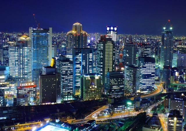 絵画風 壁紙ポスター 大阪 夜景 ネオン パノラマ キャラクロ Osk 002a1 A1版 0mm 585mm の通販はau Pay マーケット レアルインターショップ Au Pay マーケット店
