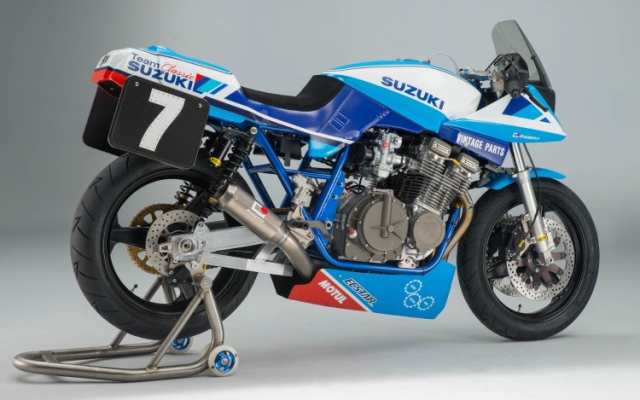 絵画風 壁紙ポスター スズキuk Gsx1100sd カタナ レーサー キャラクロ Sktn 007w1 ワイド版 921mm 576mm の通販はau Pay マーケット レアルインターショップ Au Pay マーケット店