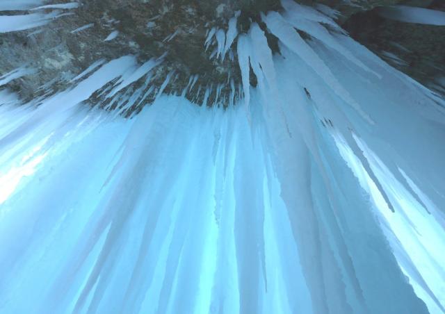 絵画風 壁紙ポスター 氷のカーテン 鍾乳洞 つらら 洞窟 鍾乳石 冷気 涼しい 暑気払い キャラクロ Sndo 002a2 A2版 594mm 420mm の通販はau Pay マーケット レアルインターショップ Au Pay マーケット店