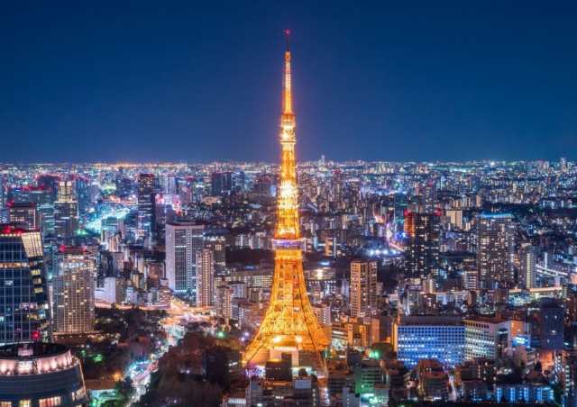 絵画風 壁紙ポスター 東京タワー 夜景 東京オリンピック キャラクロ Tkt 005a2 版 594mm 4mm の通販はau Pay マーケット レアルインターショップ Au Pay マーケット店