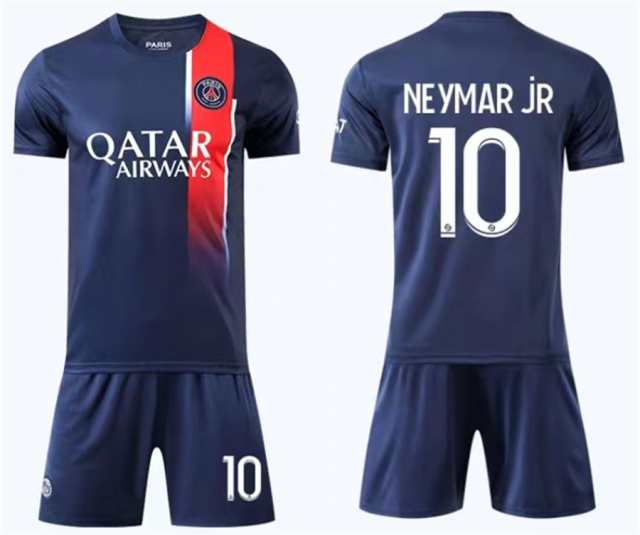 A324 パリ・サンジェルマン 2023/2024年 ホーム＃10 NEYMAR jRメッシ